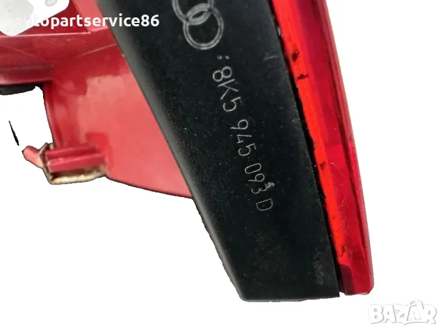 Заден ляв вътрешен стоп фар лампа за Audi A4 B8 1.8 TFSI (2008) 8K5945093D OEM, снимка 3 - Части - 55593901