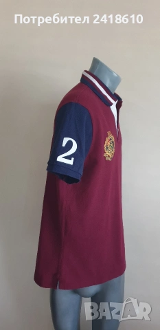 POLO Ralph Lauren Pique Cotton  Custom Slim Fit Mens Size L  ОРИГИНАЛ! Мъжка Тениска!, снимка 5 - Тениски - 55143319