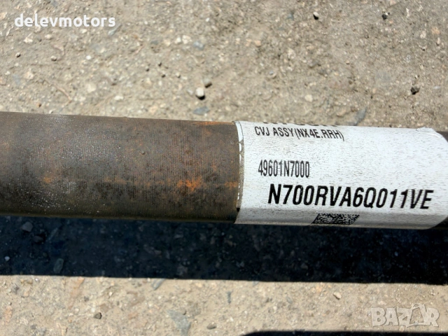 49601N7000 задна дясна полуоска от Hyundai Tucson 1.6 T-GDi Hybrid, двигател G4FT 180 кс., 4x4, снимка 4 - Части - 54831668