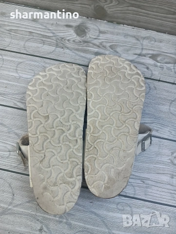 Birkenstock N 37 кожени чехли, снимка 4 - Сандали - 55063330