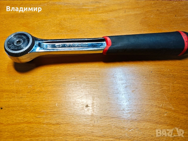 Професионална тресчотка Facom S.161B (1/2") – Произведена в Италия, снимка 4 - Гедорета - 54582292