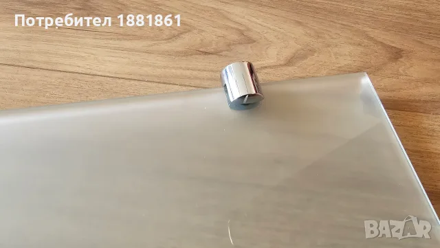 Стъклен рафт с носачи, снимка 2 - Други стоки за дома - 55437140