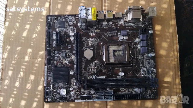 Дънна платка ASRock B85M-HDS Socket LGA1150, снимка 4 - Дънни платки - 55335323
