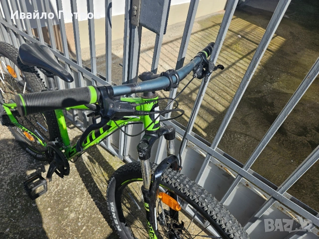 Хидравлика-алуминиев велосипед 27.5 цола SCOTT-шест месеца гаранция, снимка 4 - Велосипеди - 54118351