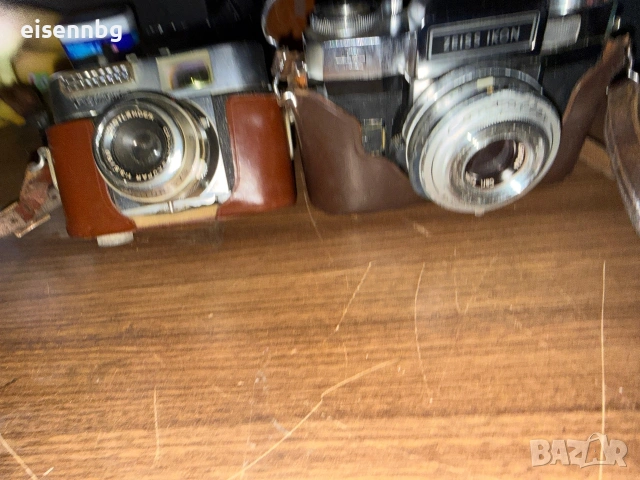 Voigtländer Vito Zeis ikon contaflex Ретро Лентови Фото Апарати, снимка 3 - Фотоапарати - 55003412