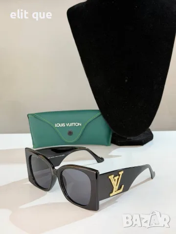 Очила + висок клас калъф + на марката кутия + сертификат + кърпичка Louis Vuitton , снимка 4 - Слънчеви и диоптрични очила - 55353890