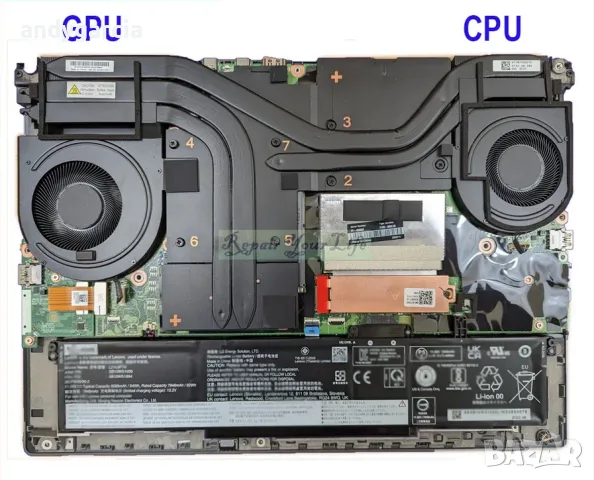 Intel Core i7-12800HX/NVidia RTX A1000 4GB/16GB DDR5 RAM/512GB NVMe/16 Quad HD 2K IPS/Lenovo P16 G1, снимка 7 - Лаптопи за работа - 55667382