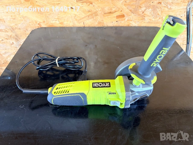 Ъглошлайф Ryobi RAG 950 - 125mm[нов], снимка 2 - Ъглошлайфи - 54631387