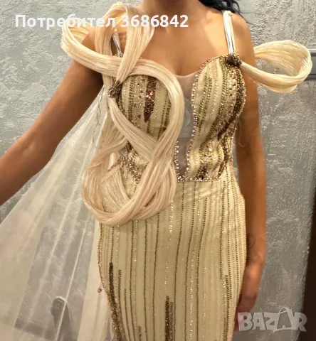 Официална дамска рокля , снимка 3 - Рокли - 55419220