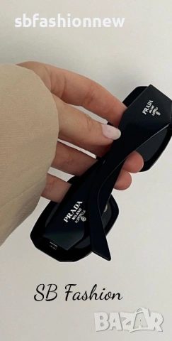 Prada очила с лого, снимка 3 - Слънчеви и диоптрични очила - 54011831