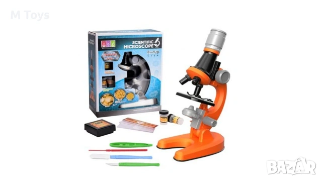 Детски научен микроскоп – открий света отблизо!