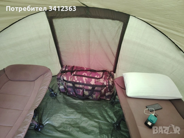 Prologic Avenger 2 Man Bivvy & Overwrap Палатка с покривало, снимка 5 - Палатки - 55250093