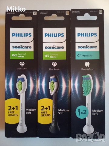 Промо! Оригинални накрайници за четки Philips Sonicare, снимка 2 - Друга електроника - 54051210