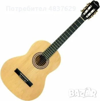 3/4 класическа китара за начинаещи с метални струни