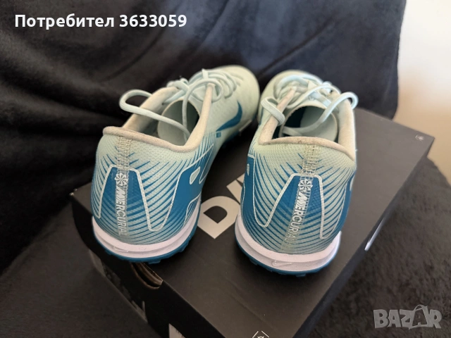Nike Zoom Mercurial Vapor 16 Pro Tf, Футболни обувки сини, снимка 7 - Спортни обувки - 55275219