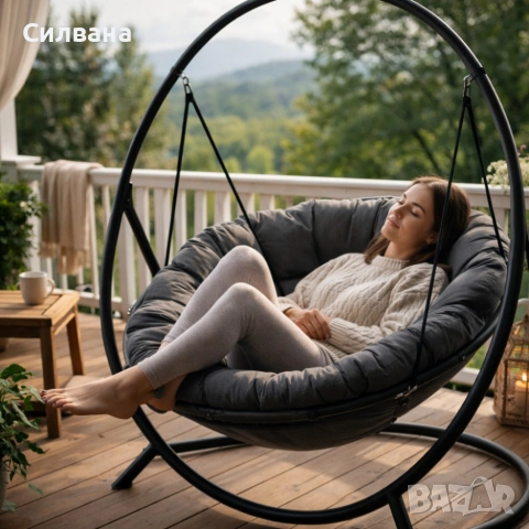Висящ стол PATIO, снимка 3 - Градински мебели, декорация  - 55221855