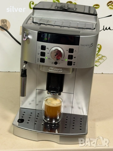 Кафемашина кафе автомат delonghi magnifica S с гаранция, снимка 7 - Кафемашини - 54724350
