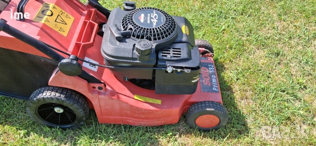 Бензинова косачка НОМЕР 42. Solo Primo. Четиритактов двигател на Briggs&Stratton. 39 см. ширина..., снимка 14 - Градинска техника - 54693762