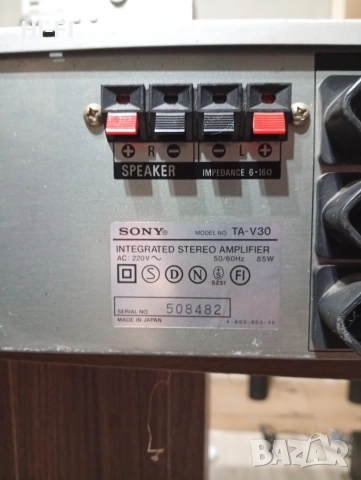 sony ta v 30, снимка 6 - Ресийвъри, усилватели, смесителни пултове - 54030089