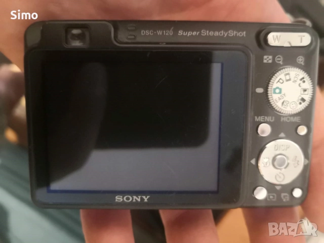 Фотоапарат Sony DSC w120, снимка 3 - Фотоапарати - 54804205