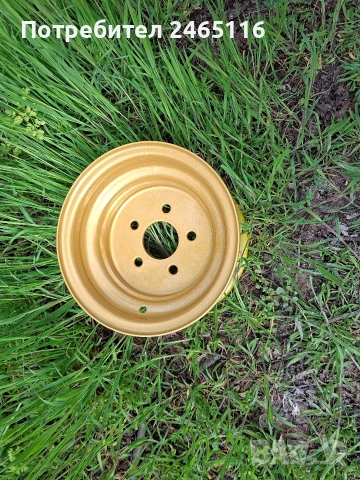 Боядисване и бластиране на стоманени джанти 