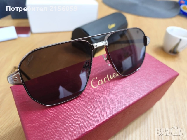 Мъжки слънчеви очила Cartier CT0424S, снимка 2 - Слънчеви и диоптрични очила - 54894992