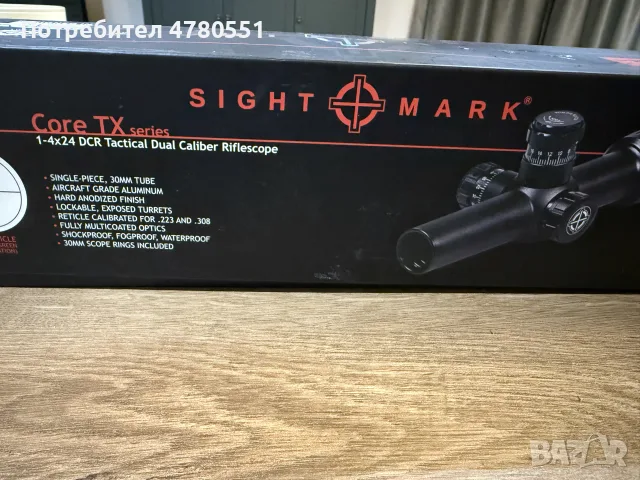 Sightmark Core TX 1-4x24 DCR