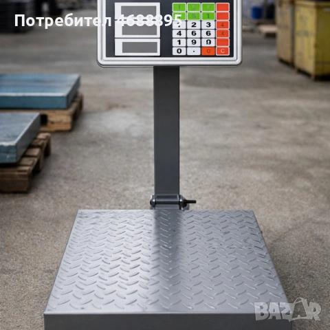Сгъваем кантар до 1000кг - рифелова платформа, снимка 3 - Везни - 53981783