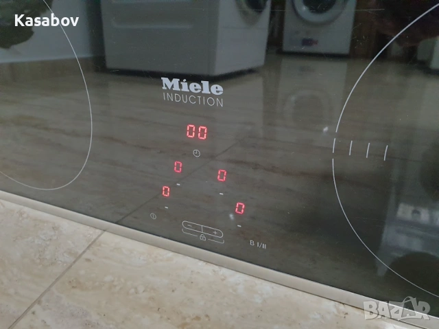 Miele Индукционен Плот Котлони 4 зони за Вграждане Миеле, снимка 5 - Котлони - 54003095