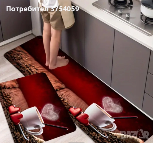 Комплект водоустойчиви постелки за кухня, различни цветове, снимка 12 - Декорация за дома - 55179187