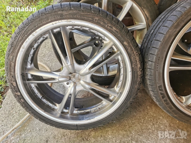 Джанти за БМВ 19цола с добри гуми, снимка 5 - Гуми и джанти - 54115163