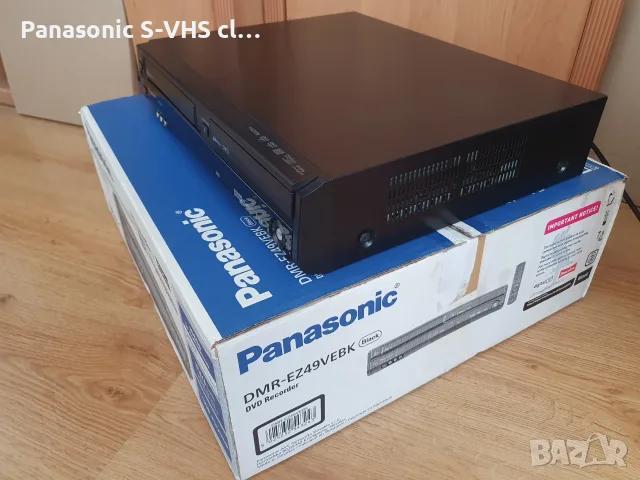 Panasonic DMR-EZ49V VHS-DVD recorder USB,HDMI, снимка 7 - Плейъри, домашно кино, прожектори - 55513145