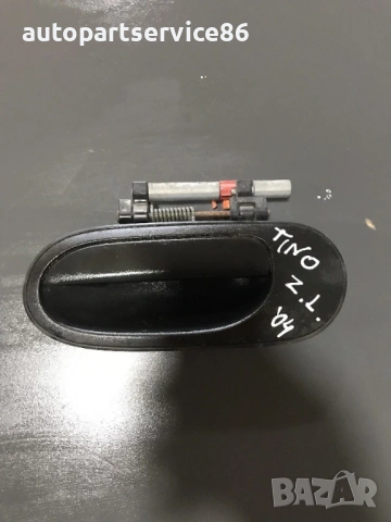 Външна дръжка на задна лява врата черна за Nissan Almera Tino (2004) 