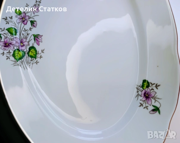 Порцеланово плато на Изида, снимка 4 - Чинии - 54426934