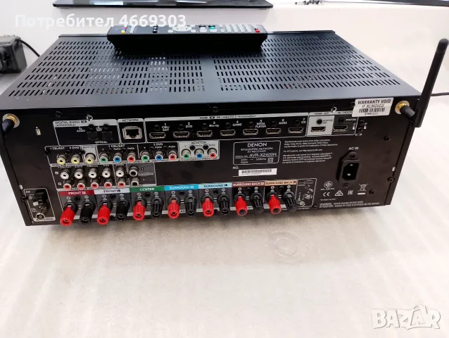 Denon AVR X 2400H, снимка 5 - Ресийвъри, усилватели, смесителни пултове - 55450165