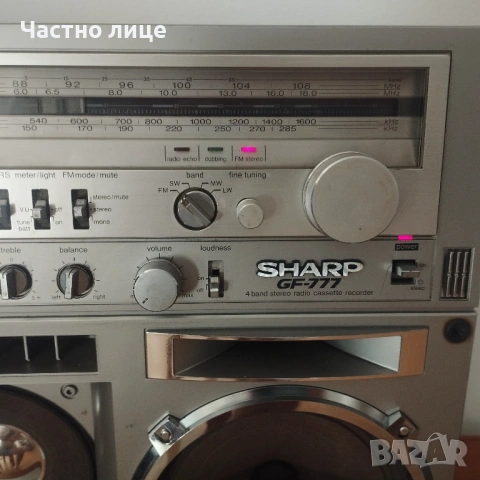 SHARP GF 777, снимка 17 - Радиокасетофони, транзистори - 54554343