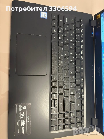 Acer Aspire 3, снимка 3 - Лаптопи за дома - 54444318