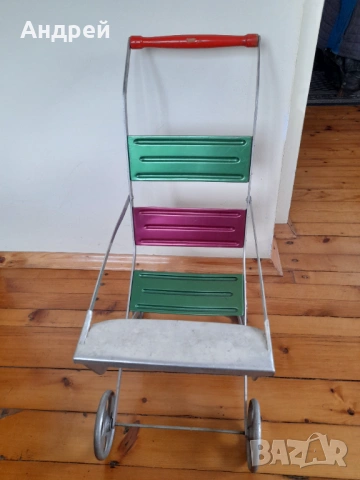 Стара детска количка за кукли #5, снимка 4 - Антикварни и старинни предмети - 53950497