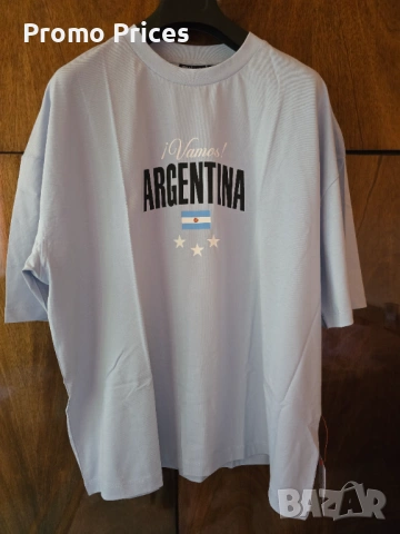 Promo блуза Аржентина тениска Argentina Messi