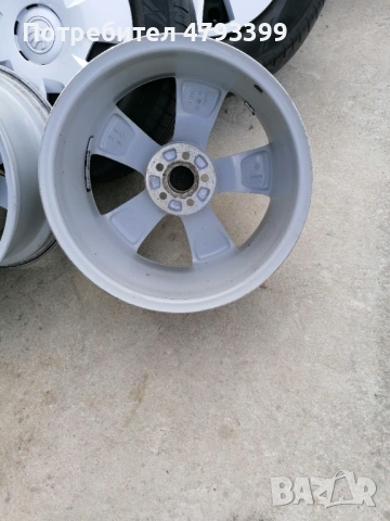 Джанти 5х100х17  оригинални за Skoda. , снимка 11 - Гуми и джанти - 54170637