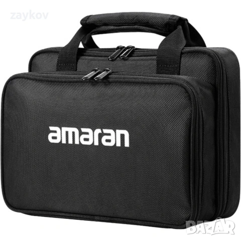LED панел Amaran P60x Bicolor 3200-6500K с дистанционно и софтбокс с решетка, снимка 4 - Лед осветление - 54383173