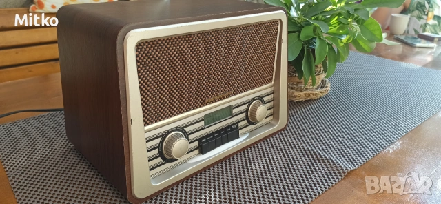 Ретро радио Soundmaster NR920DBR с DAB+ и FM, снимка 5 - Радиокасетофони, транзистори - 55100647