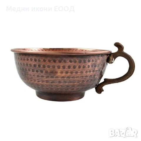 МЕДЕН СЪД ЗА ПИЕНЕ НА ВОДА, снимка 2 - Чаши - 54629414