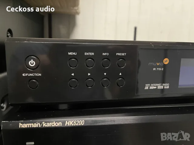 Muvid IR 715-2 – Wi-Fi Internet Radio / DAB / FM / USB / LAN , снимка 3 - Ресийвъри, усилватели, смесителни пултове - 55500045