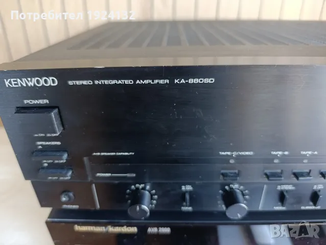 KENWOOD KA-880SD, снимка 2 - Ресийвъри, усилватели, смесителни пултове - 55701076