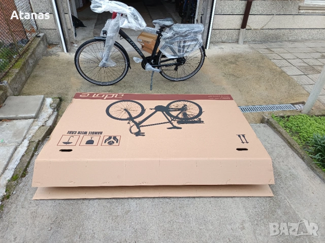 Електрически градски велосипед 28", снимка 2 - Велосипеди - 54087741