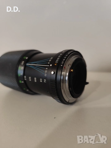 Обектив Soligor 70-210mm F4.5 (Pentax R-K mount?), снимка 9 - Обективи и филтри - 53957802