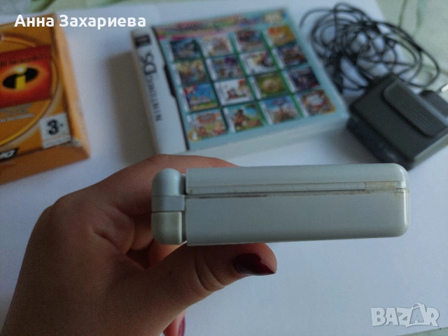 Nintendo DS Lite White + Карта с 208 игри + Оригинална игра, снимка 7 - Nintendo конзоли - 54917974