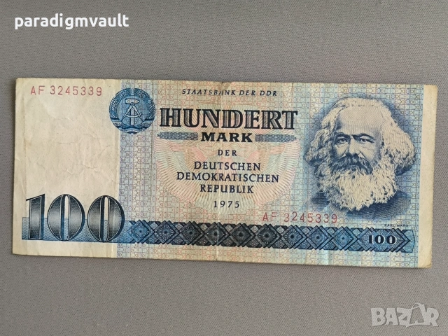 Банкнота - Германия - 100 марки | 1975г.