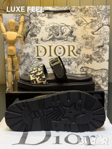 Dior ⚜️Дамски Чехли , снимка 4 - Чехли - 54553442